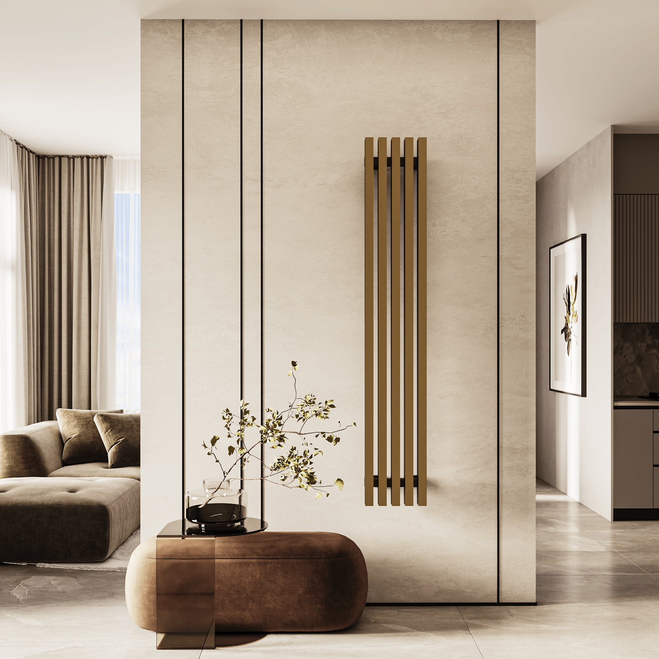 Дизайнерский радиатор R4