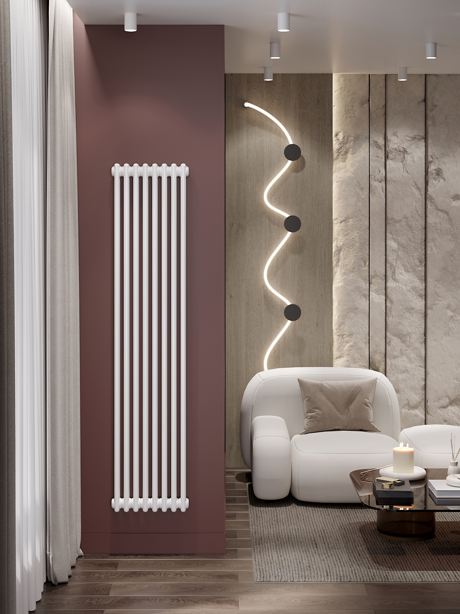 Стальной трубчатый радиатор Modern d25-2